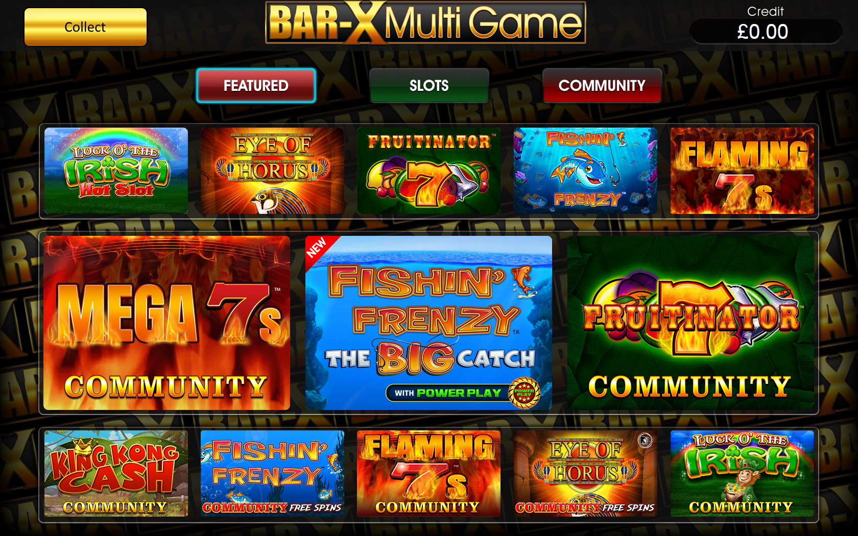 Bar X Multigame – Blueprint Operations