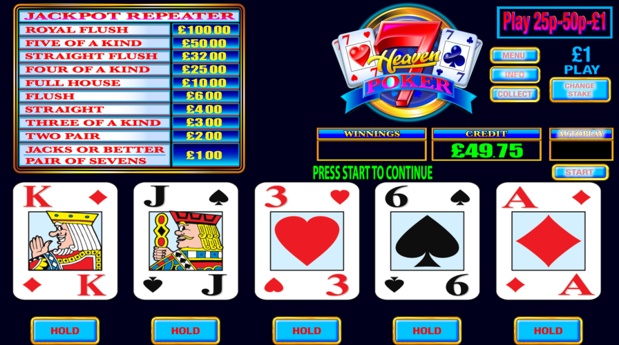 7 Heaven Poker - CATC - Screenshot