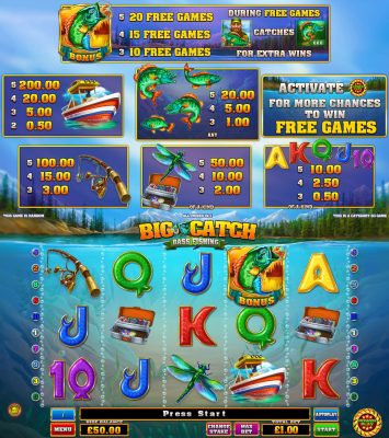 Big Catch Bass Fishing PP - B3 - Screenshot