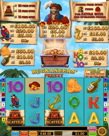 Buckaneers' Frenzy - CATC - Screenshot