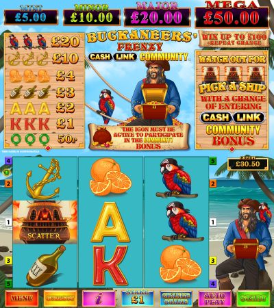 Buckaneers' Frenzy Cash Link Community - CATC COMM - Screenshot