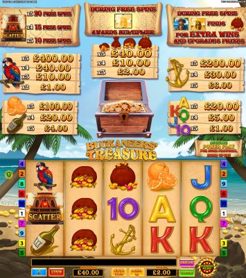 Buckaneers' Treasure PP - B3 - Screenshot