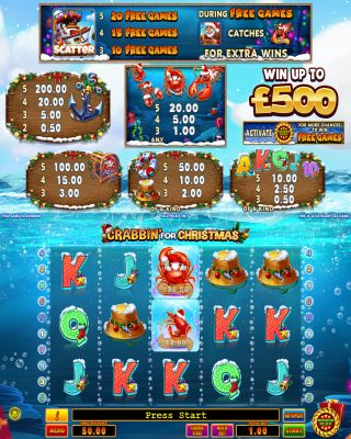 Crabbin’ for Christmas PP – B3 – Screenshot Crabbin' for Christmas PP - B3 - Screenshot