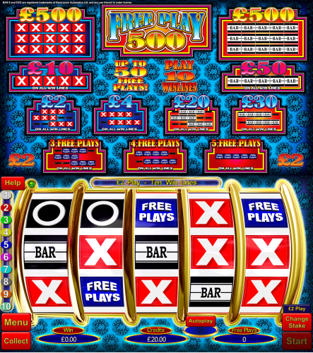 Free Play 500 - B3 - Screenshot