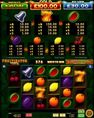 Fruitinator Megaways with Pots - CATC - Screenshot