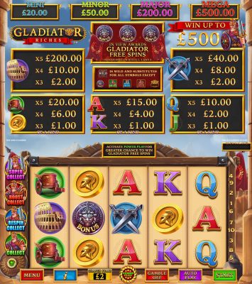 Gladiator Riches PP - B3 - Screenshot
