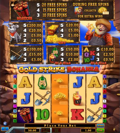 Gold Strike Bonanza PP - B3 - Screenshot