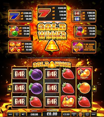 Gold WInner - B3 - Screenshot