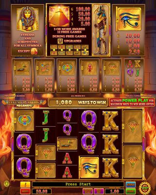 Legend of Anubis Megaways PP - B3 - Screenshot
