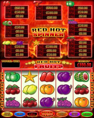 Red Hot Fruits - B3 - Screenshot