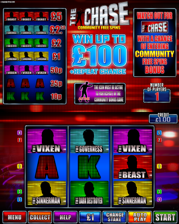 The Chase Community Free Spins - CATC COMM - Screenshot