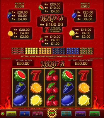 Wild 7s PP - B3 - Screenshot