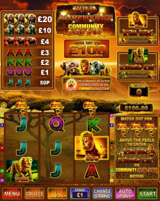 Wild Adventure Community Free Spins - CATC COMM - Screenshot